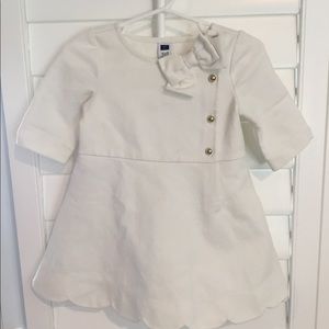 Janie & Jack scalloped bottom dress